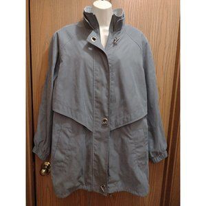 Blue Grey Women's Light Lined Jacket, lg fits like an XL. Excellent condition